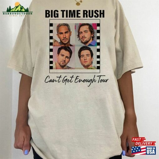 Big Time Rush Vintage T-Shirt Band Shirt Pop Music Fan Merch Classic