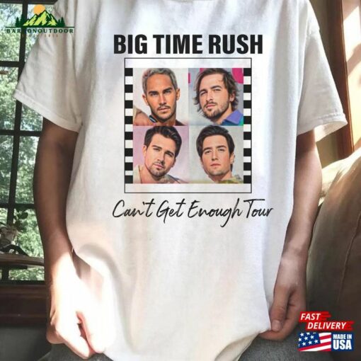 Big Time Rush Vintage T-Shirt Band Shirt Pop Music Fan Merch Classic