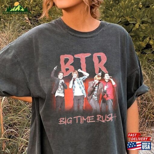 Big Time Rush Vintage T-Shirt Band Shirt Pop Music Fan Merch Classic Unisex