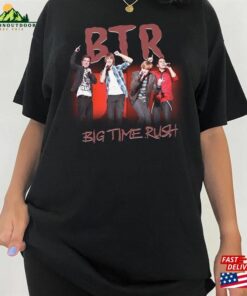 Big Time Rush Vintage T-Shirt Band Shirt Pop Music Fan Merch Classic Unisex