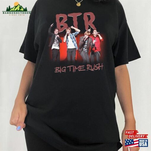 Big Time Rush Vintage T-Shirt Band Shirt Pop Music Fan Merch Classic Unisex