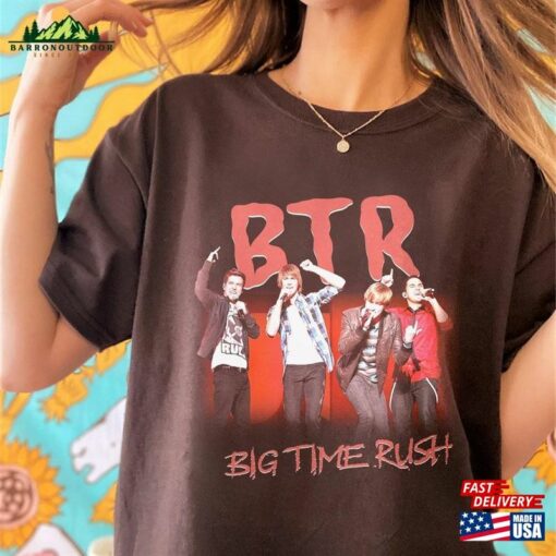 Big Time Rush Vintage T-Shirt Band Shirt Pop Music Fan Merch Classic Unisex