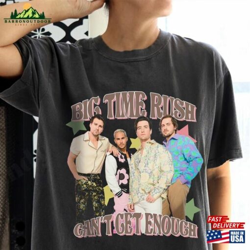 Big Time Rush Vintage T-Shirt Band Shirt Pop Music Fan Merch Unisex