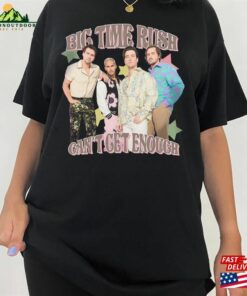 Big Time Rush Vintage T-Shirt Band Shirt Pop Music Fan Merch Unisex 1 Big Time Rush Vintage T Shirt Band Shirt Pop Music Fan Merch Unisex 2
