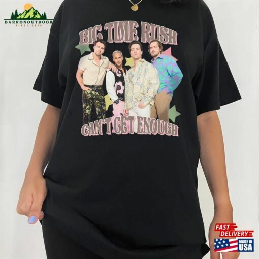 Big Time Rush Vintage T-Shirt Band Shirt Pop Music Fan Merch Unisex