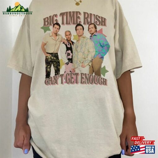 Big Time Rush Vintage T-Shirt Band Shirt Pop Music Fan Merch Unisex