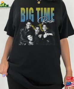Big Time Rush Vintage T-Shirt Band Shirt Pop Music Unisex Hoodie