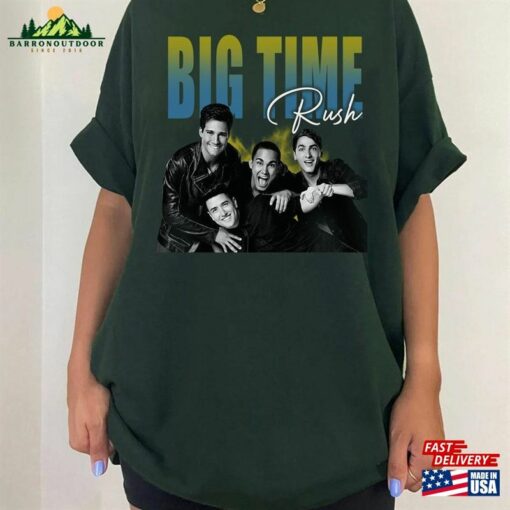 Big Time Rush Vintage T-Shirt Band Shirt Pop Music Unisex Hoodie