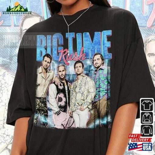 Big Time Rush Vintage Tshirt Sweatshirt Can Classic Unisex