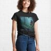 Bigfoot Hiding In The Forest Eating Watermelon Classic T-Shirt Unisex Hoodie