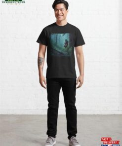 Bigfoot Hiding In The Forest Eating Watermelon Classic T-Shirt Unisex Hoodie 2 Bigfoot Hiding In The Forest Eating Watermelon Classic T Shirt Unisex Hoodie 3