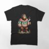 Bigfoot In Christmas Sweater Classic T-Shirt