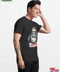 Bigfoot Santa Ho No Holiday Classic T-Shirt Unisex Hoodie 3 Bigfoot Santa Ho No Holiday Classic T Shirt Unisex Hoodie 4