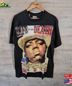 Biggie Smalls Notorious Big Rap Black Band Tee Shirt Single Stitch W Graphic Print Sweatshirt Unisex 1