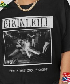 Bikini Kill T Shirt The First Two Record Punk Rock Shirt Sweatshirt 1
