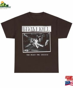 Bikini Kill T Shirt The First Two Record Punk Rock Shirt Sweatshirt 4