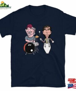 Bill And Mickey American Rock Band Member Caricature Short Sleeve Unisex T-Shirt Sweatshirt Classic 1 Bill And Mickey American Rock Band Member Caricature Short Sleeve Unisex T Shirt Sweatshirt Classic 2