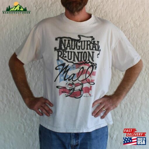 Bill Clinton Inaugural Reunion 93 Extra Large 90’S Fashion Classic Unisex