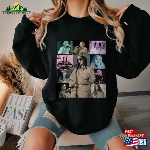 Billie Eilish Colors Shirts Collection Sweatshirt Classic Unisex