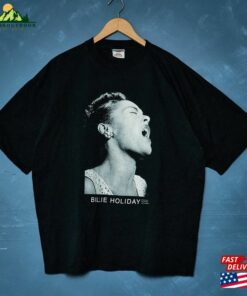 Billie Holiday Band Tee Hoodie Unisex