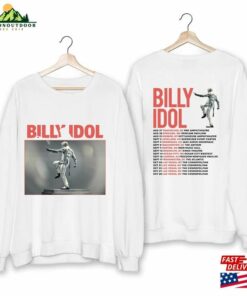 Billy Idol 2023 Live Tour Shirt Fan Concert Hoodie Sweatshirt