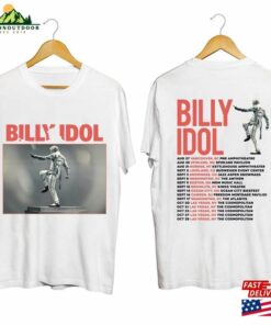 Billy Idol 2023 Live Tour Shirt Fan Concert Sweatshirt Unisex