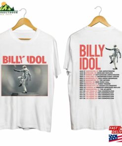 Billy Idol 2023 Live Tour Shirt Fan Concert Unisex T-Shirt