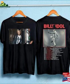 Billy Idol Live Tour 2023 T-Shirt Concert Shirt Unisex Classic