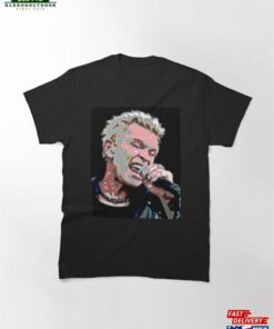 Billy Idol T Shirt Classic T-Shirt 1 Billy Idol T Shirt Classic T Shirt 2