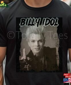 Billy Idol T-Shirt Unisex Sweatshirt 1 Billy Idol T Shirt Unisex Sweatshirt 2