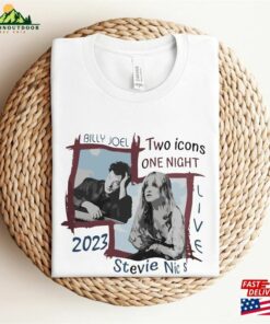 Billy Joel Stevie Nick Two Icons One Night Shirt Concert Hoodie Classic 3