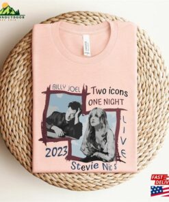 Billy Joel Stevie Nick Two Icons One Night Shirt Concert Hoodie Classic 4