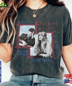 Billy Joel Stevie Nick Two Icons One Night Shirt Sweatshirt Hoodie Classic 1