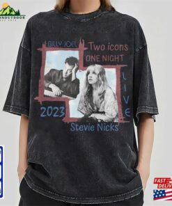 Billy Joel Stevie Nick Two Icons One Night Shirt Sweatshirt Hoodie Classic 4