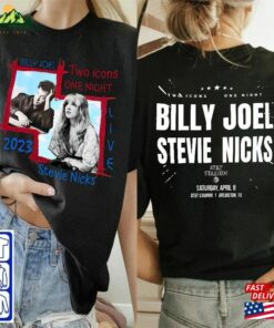 Billy Joel Stevie Nick Two Icons One Night Shirt Sweatshirt Hoodie Unisex 1