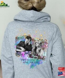 Billy Joel Stevie Nicks Concert Hoodie 2023 Two Icons Oversized Trendy Tumblr Shirt 70S Band Gift For Her Him Unisex T Shirt Classic 3