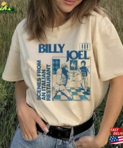 Billy Joel Vintage Retro T-Shirt Scenes From An Italian Restaurant Shirt Sweatshirt Billy Joel Vintage Retro T-Shirt Scenes From An Italian Restaurant Shirt Sweatshirt