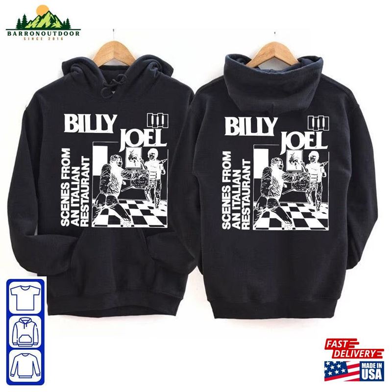 Billy Joel Vintage Retro T-Shirt Shirt Tour Hoodie Sweatshirt Billy Joel Vintage Retro T-Shirt Shirt Tour Hoodie Sweatshirt