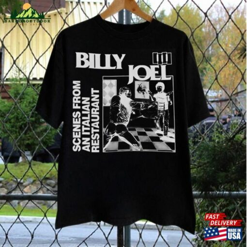 Billy Joel Vintage Retro T-Shirt Sweatshirt Tour Hoodie