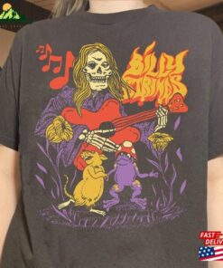 Billy Strings Skeletar Retro Shirt Space Bug With Dates Spring Tour 2023 Sweatshirt Hoodie
