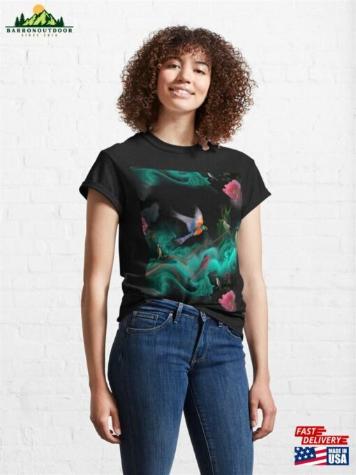 Birds Wing Flares In Fantasy Classic T-Shirt Sweatshirt