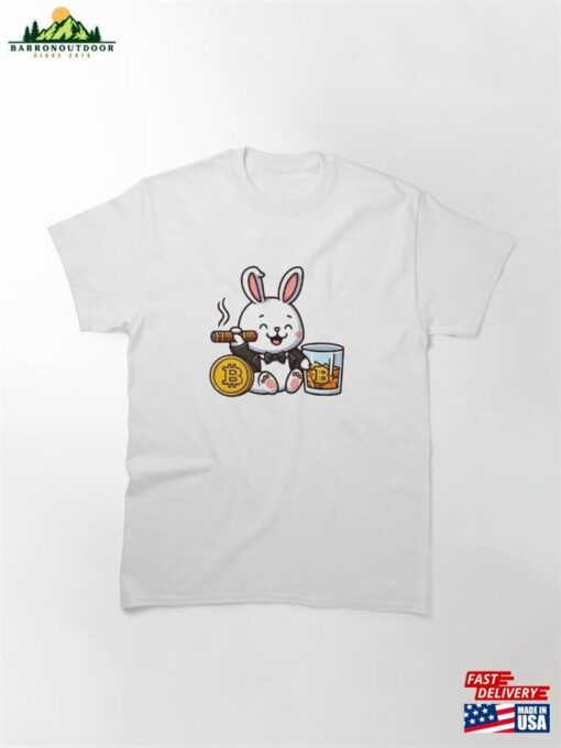 Bitcoin Bunny Classic T-Shirt Hoodie