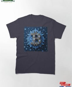 Bitcoin Logo Winter Design 3 Classic T-Shirt Hoodie Bitcoin Logo Winter Design 3 Classic T-Shirt Hoodie