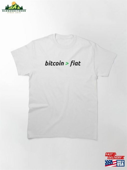 Bitcoin Maximalists! Casual Clothing Classic T-Shirt Unisex