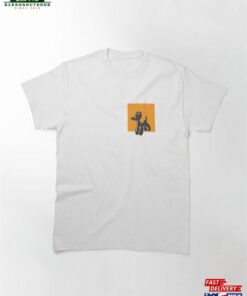 Black And Orange Balloon Dog Classic T-Shirt Hoodie Unisex