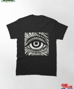 Black And White Eye Design Classic T-Shirt Unisex Sweatshirt Black And White Eye Design Classic T-Shirt Unisex Sweatshirt