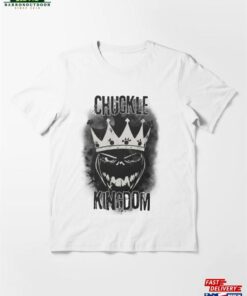 Black And White Grunge Chuckle Kingdom Essential T-Shirt Classic Unisex