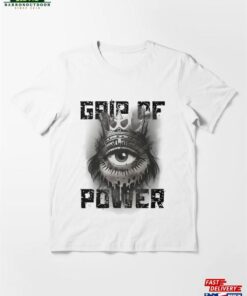 Black And White Grunge Grip Of Power Essential T-Shirt Hoodie