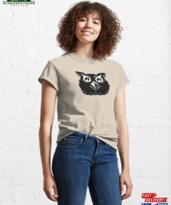 Black And White Vintage Spooky Halloween Horned Owl Classic T-Shirt Sweatshirt Unisex 2 Black And White Vintage Spooky Halloween Horned Owl Classic T Shirt Sweatshirt Unisex 3