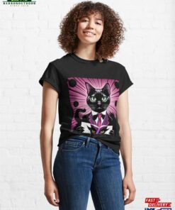 Black Cat Art Classic T-Shirt 2 Black Cat Art Classic T Shirt 3